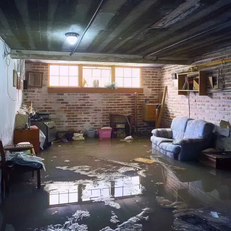 Flooded Basement Cleanup in Grissom Air Force Base, IN